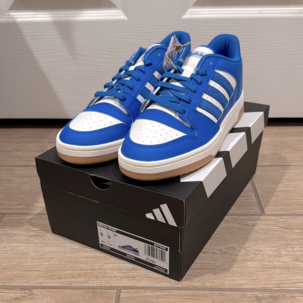 Adidas Men Break Start Shoes (Size: 8)